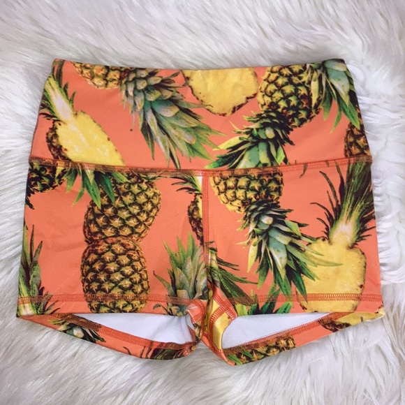 🟠FLEO Nectarine Pineapple 🍍 HRO DL Shorts XS - Picture 3 of 9